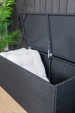 London Cushion Box - Svart