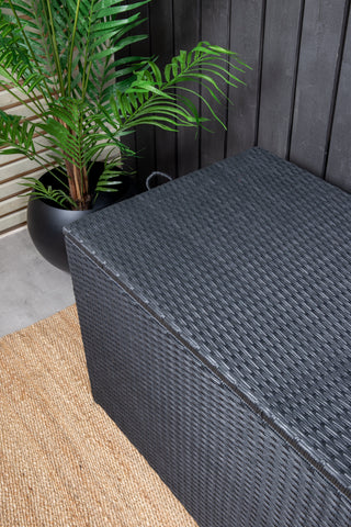 London Cushion Box - Svart