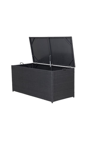 London Cushion Box - Svart