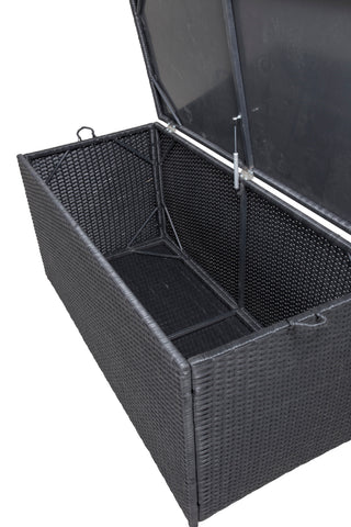 London Cushion Box - Svart