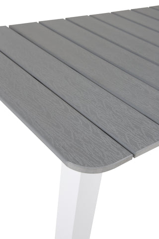 Parma Soffbord 110*62 - Vit/Grå