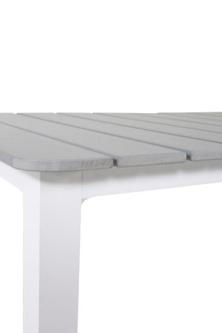 Parma Soffbord 110*62 - Vit/Grå