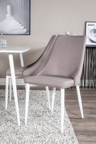 Polar Matbord 120 cm - Vit Vit +Leone 2.0 Polargrå - Vita Ben _4