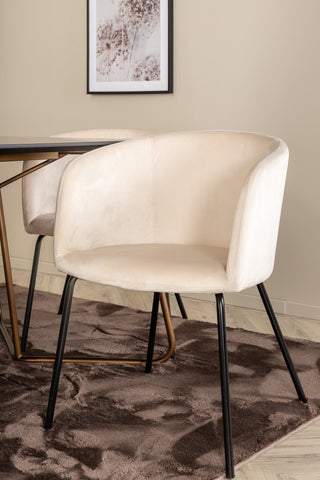 Venture Home Petra Matbord , Distressed Copper Black Faner+Berit Stol , Black Beige Velvet_6