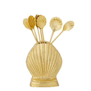 Loreta Jar w. Cocktailgafflar, guld, aluminium