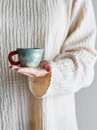 Nini Cup, Blå, Stengods