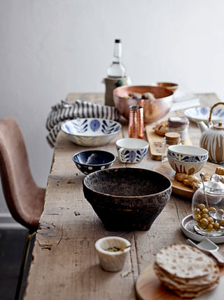 Rosamynthe Saltburk m/sked, Vit, Marmor