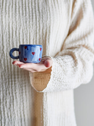 Nini Cup, Blå, Stengods