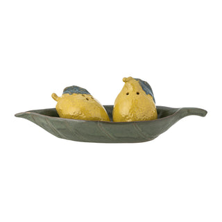 Limone Salt & Peppar Shaker Set, Gul, Stengods